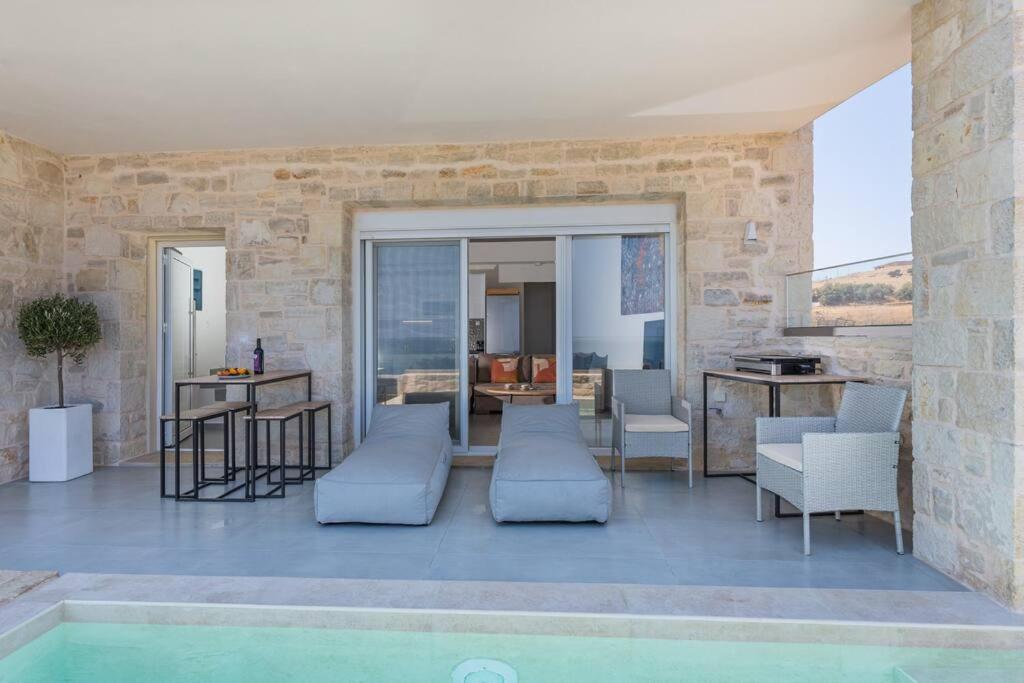 Sofia Suite, A Seafront Hideaway ! Pánormos Extérieur photo