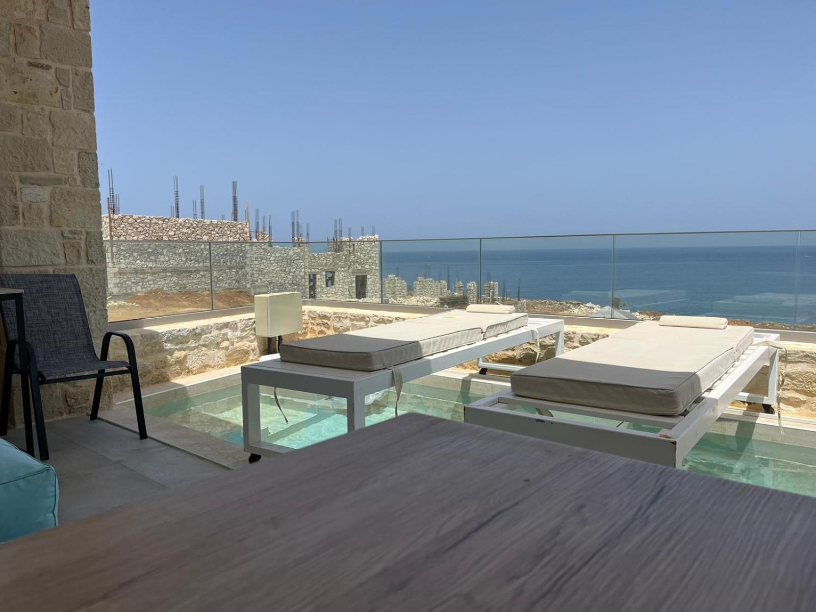 Sofia Suite, A Seafront Hideaway ! Pánormos Extérieur photo